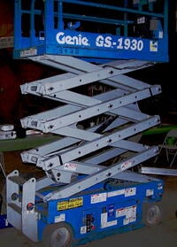 awp training, scissor lift, scissor lift training, aerial lifts, aerial lift training, genie scissor