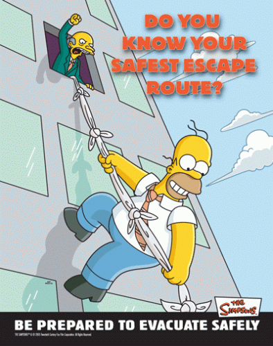 Simpsons - Emergency Exits