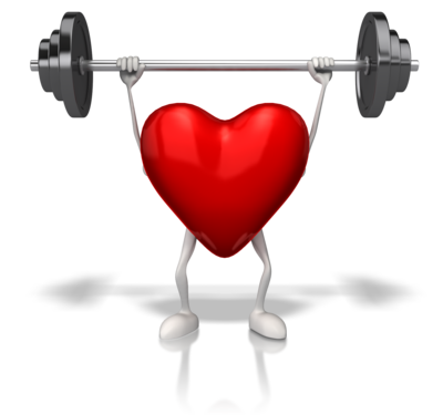 Heart Exercising with Weights