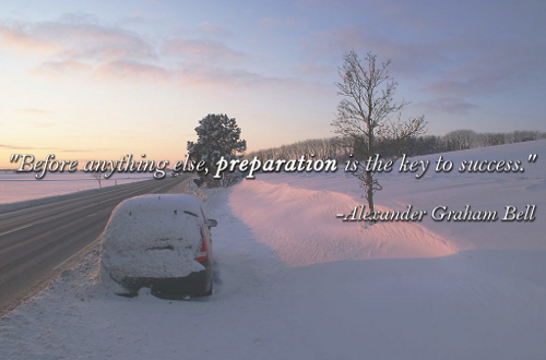 Winter driving safety quote