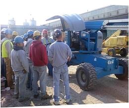 boom lift training, aerial lift, boom lift, awp training, aerial lift training