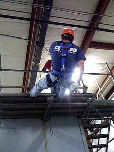 fall protection, fall harness, working at heights